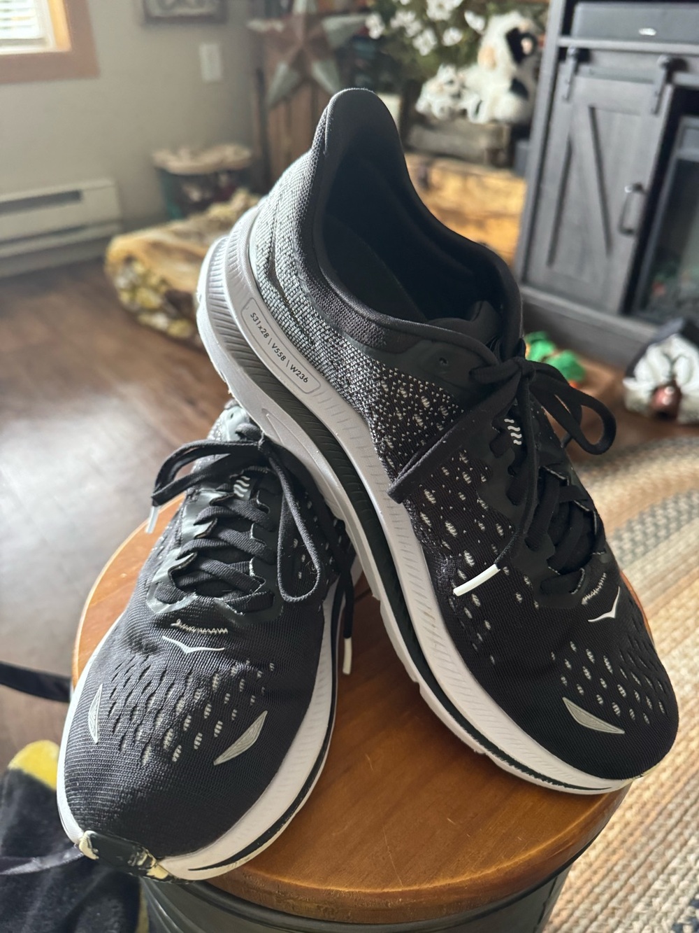 Women’s Black Hoka Running Shoes - Performance Lightweight Trainer